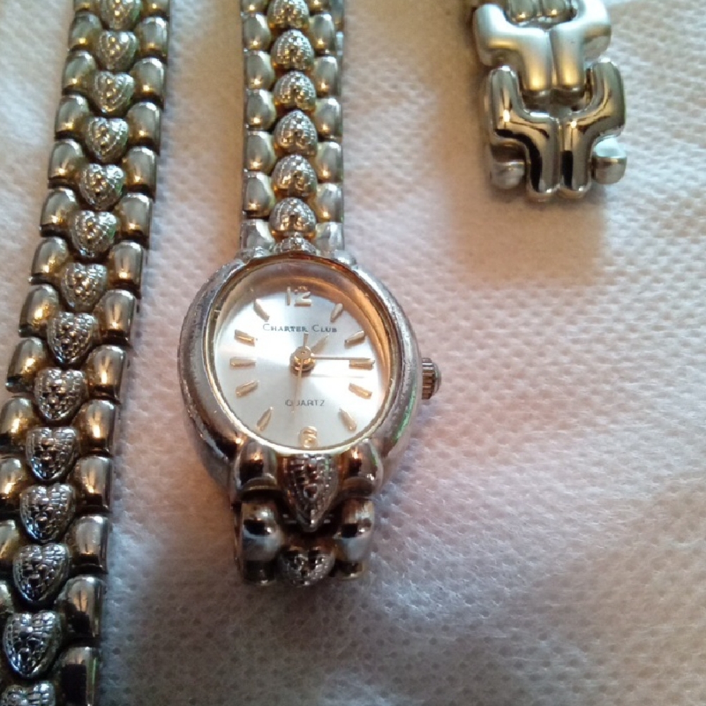 LOT of (4) Women's Watches** Charter Club/Time Square/Perry Ellis and Polini